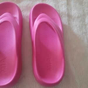 MIA Pink Slide Sandals Flip Flops